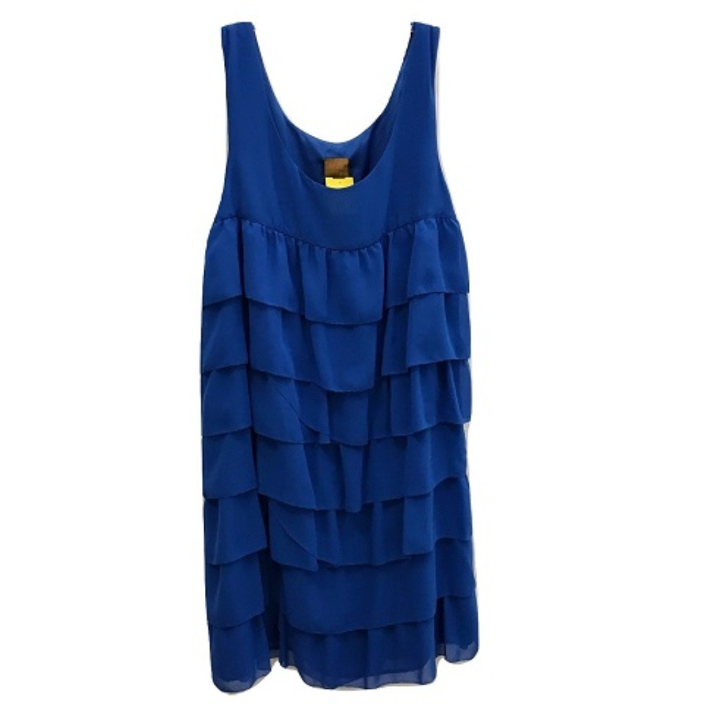 Ali Ro Blue Chiffon Dress